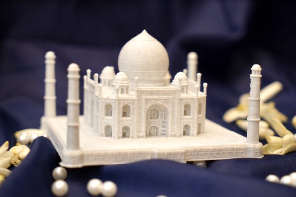 Taj Mahal Show Piece - Marble White Color