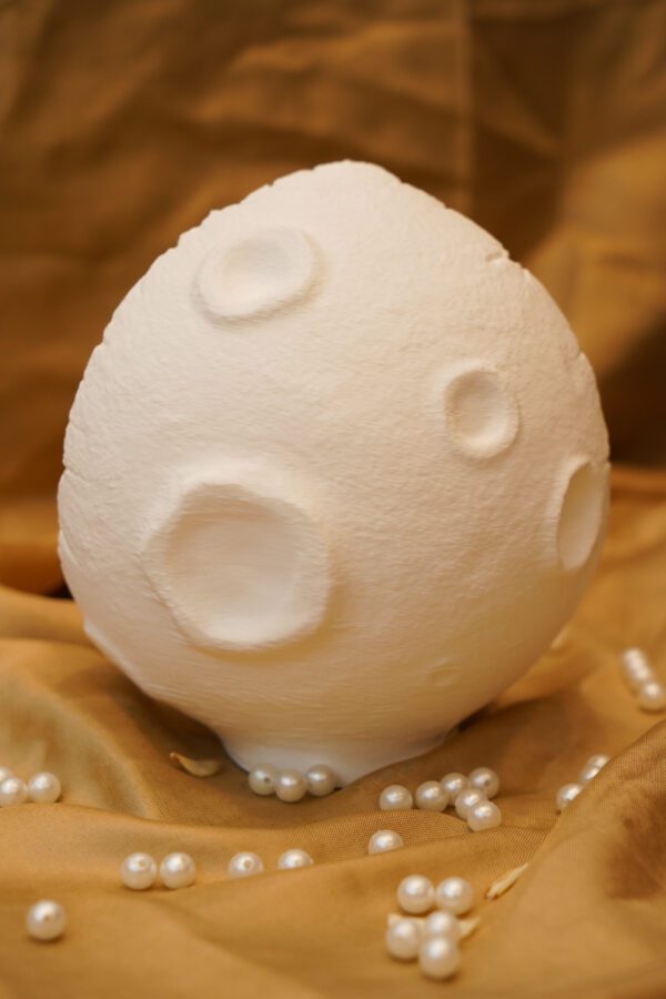 Moon City Show Piece - White Color