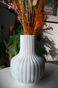 Marble Vase - Marble White Color