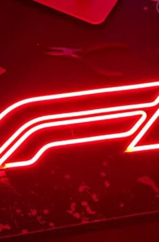 F1 Neon Sign